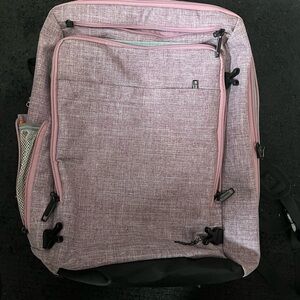 Amazon Basics slim carry on travel backpack